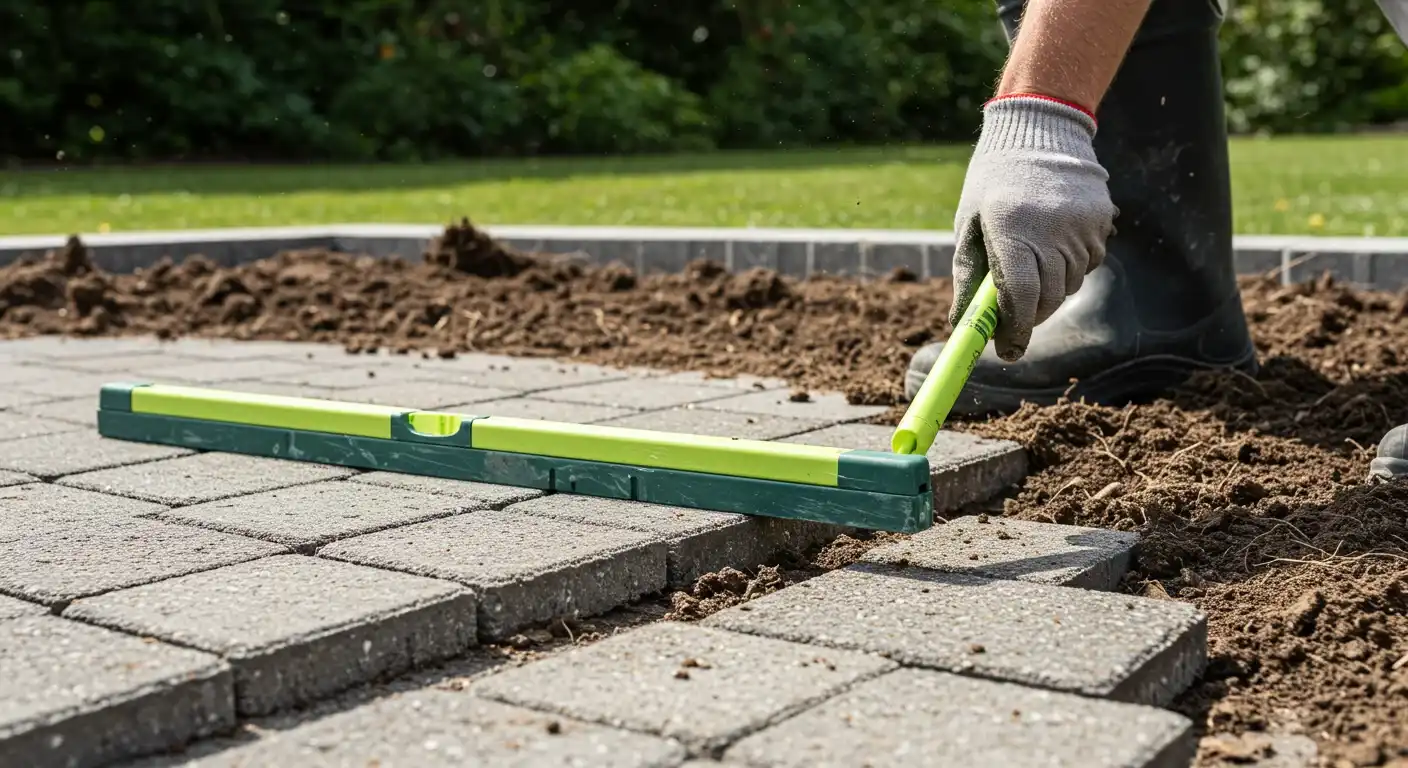 How to Level Dirt for Pavers