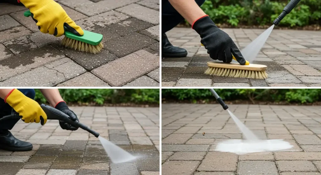 How to Remove Old Sealer from Pavers?