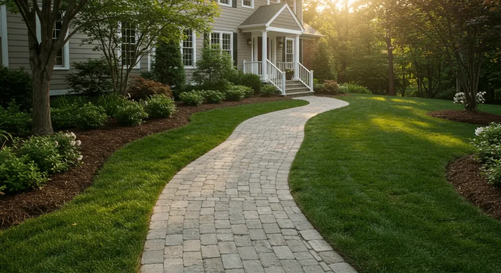 techo blog pavers on walkway