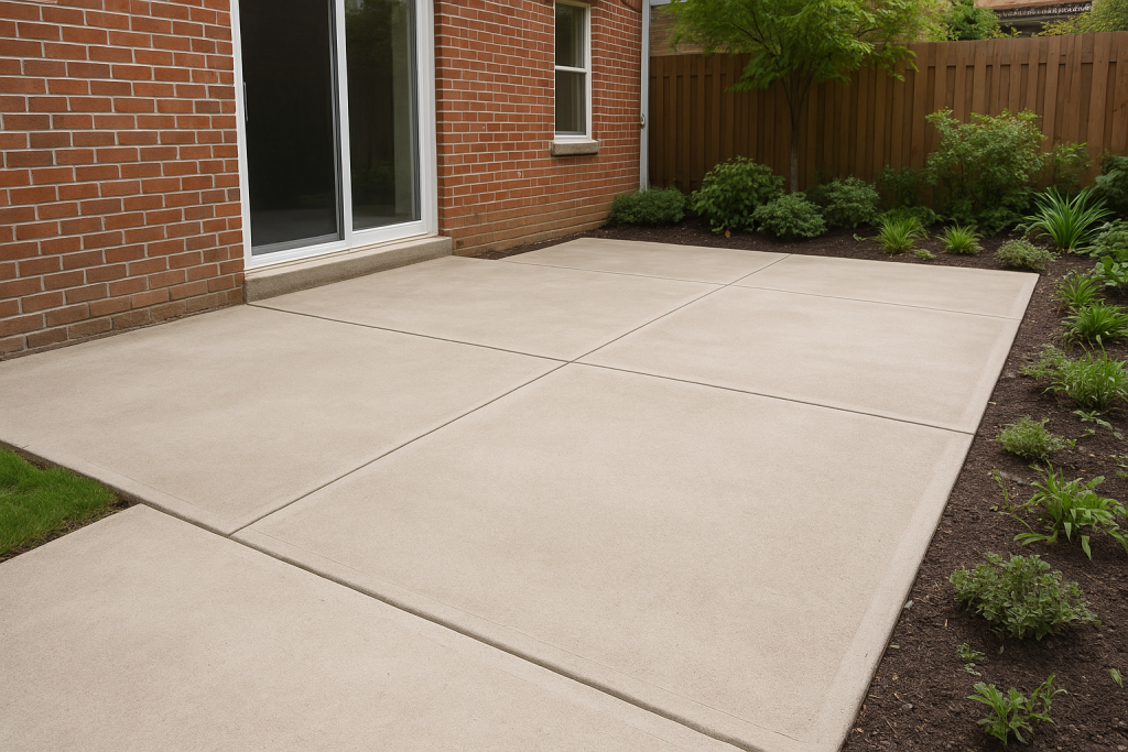 Upgrade to Concrete Patios in NYC