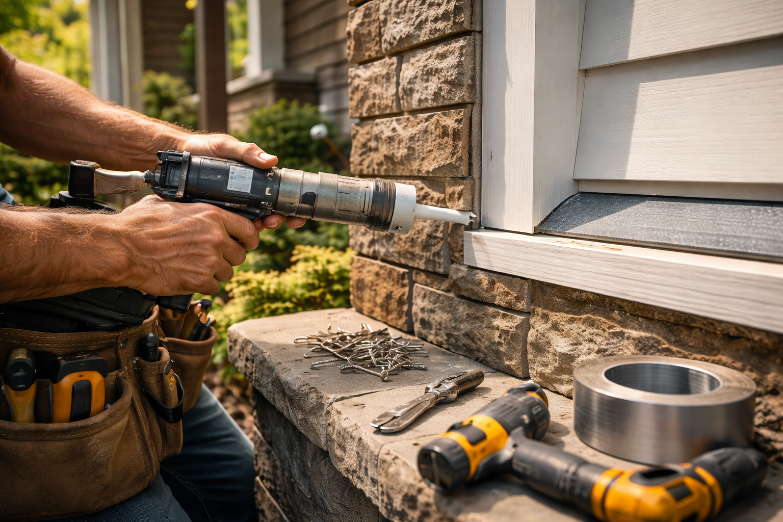 Detailed exterior construction joints and flashing for long-term durability