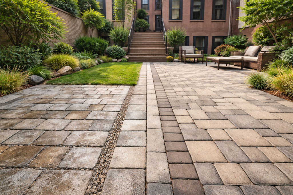 Permeable vs traditional pavers comparison