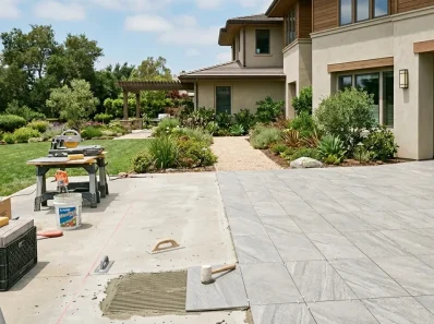 Exterior Tile Installation