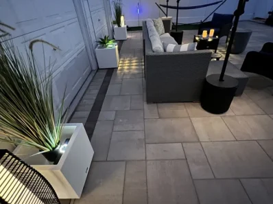 paver patio installation